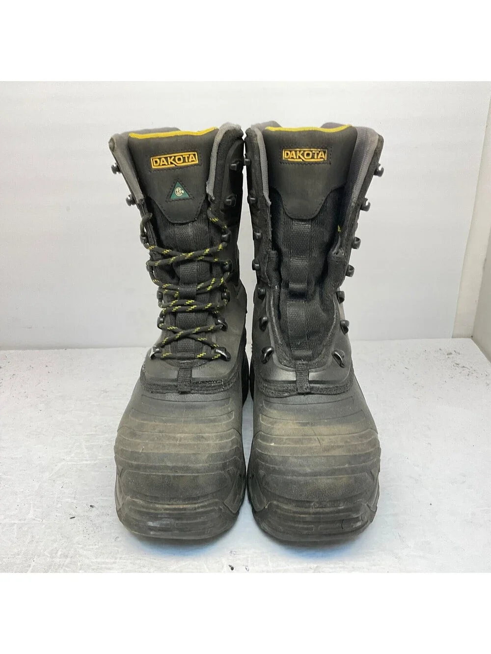 DAKOTA Men's Traction-On-Demand Comp. Toe Comp. Plate Winter Boots 8912 Black 7M